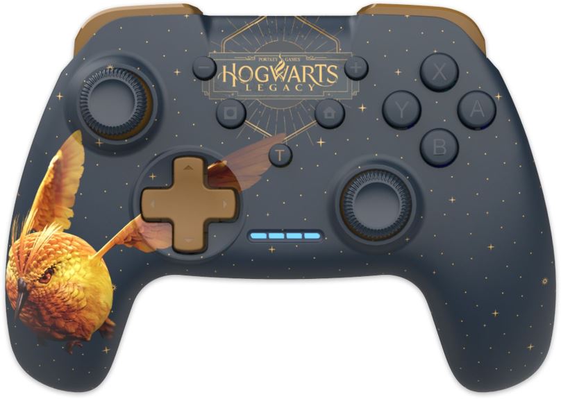 Gamepad Freaks and Geeks Wireless Controller - Hogwarts Legacy Golden Snidget - Nintendo Switch