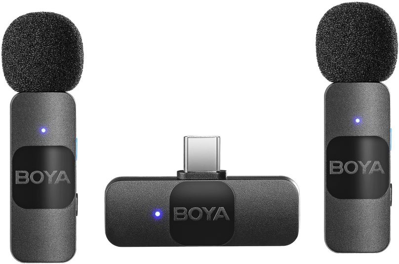 Mikrofon Boya BY-V20 pro Android USB-C smartphony a tablety