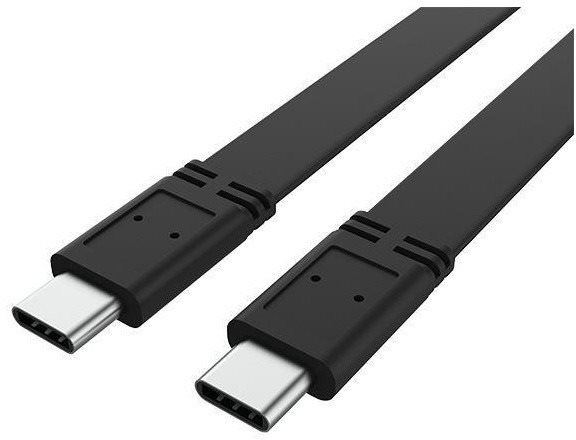 Datový kabel AKASA USB-C/USB-C 3.2 Gen 2x2, 20Gbps Cable, 46W PD, 4K@60Hz, 1m