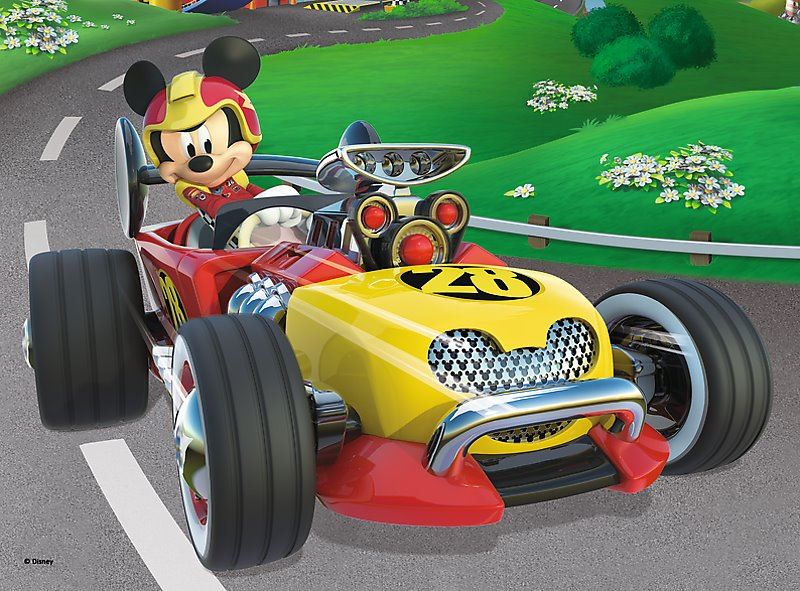 TREFL Puzzle Mickey Mouse: Závodník 20 dílků