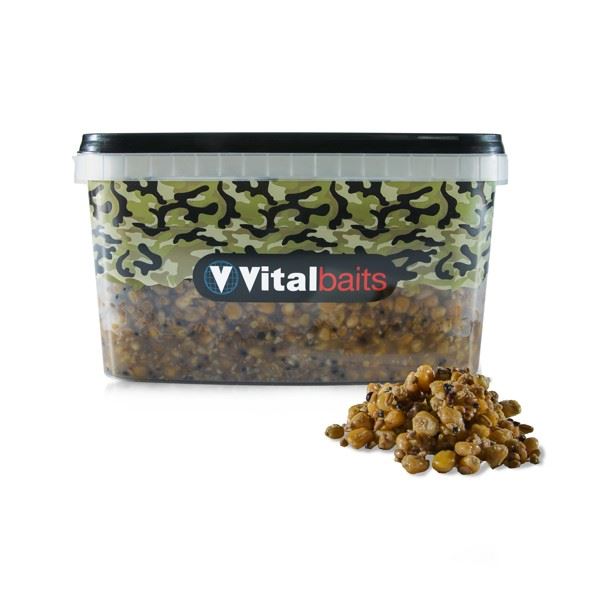 Vitalbaits Partikl Prepared Particles Mix Bucket 3kg