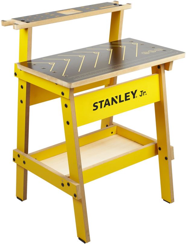 Dětské nářadí Stanley Jr.WB002-SY Stavebnice, pracovní stůl pro tesaře, dřevo