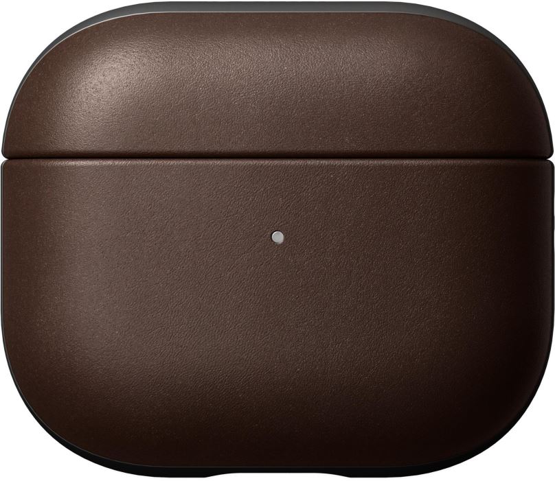Pouzdro na sluchátka Nomad Leather Case Brown Apple AirPods 3 2021