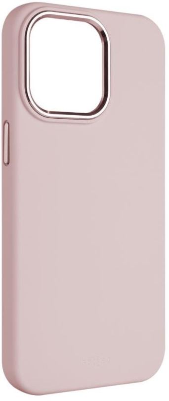Kryt na mobil FIXED MagFlow s podporou MagSafe pro Apple iPhone 15 Pro Max růžový