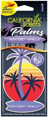 Vůně do auta California Scents Palms Monterey Vanilla