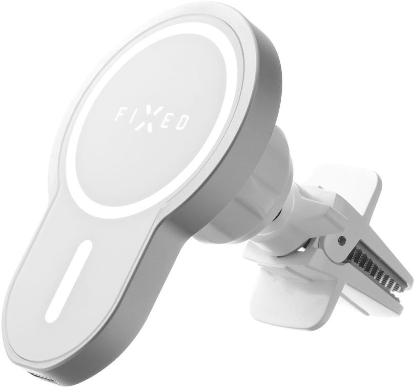 MagSafe držák na mobilní telefon FIXED MagClick s podporou uchycení MagSafe 15W bílý