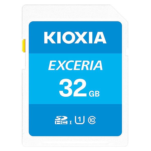 Kioxia Paměťová karta Exceria (N203), 32GB, SDHC, LNEX1L032GG4, UHS-I U1 (Class 10)