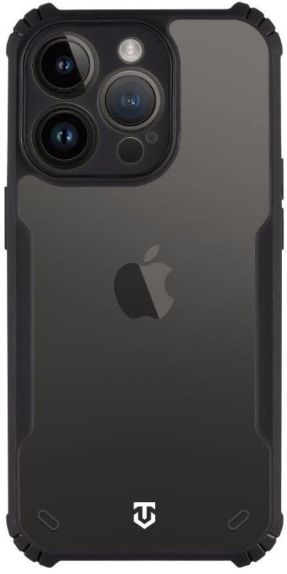 Kryt na mobil Tactical Quantum Stealth Kryt pro Apple iPhone 14 Pro Clear/Black