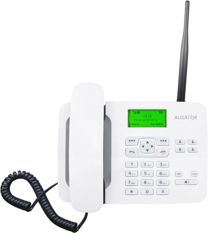 Mobilní telefon Aligator T100 bílý
