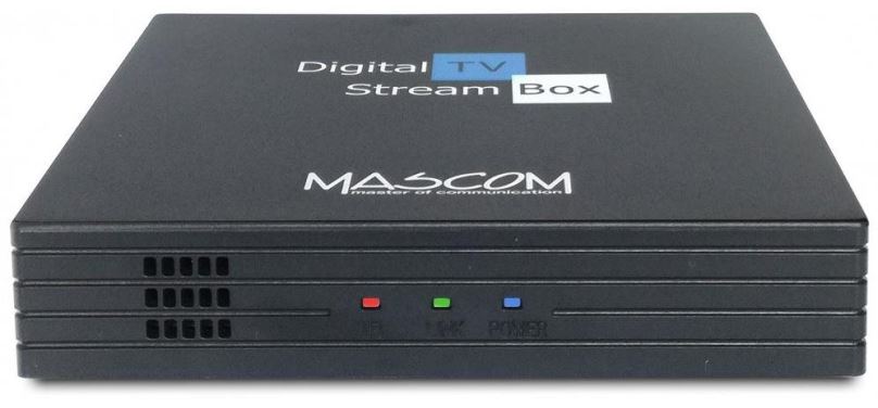 Set-top box MASCOM MC A101T/ C Android TV 10.0, DVB-T2, 4K HDR, RC TV Control