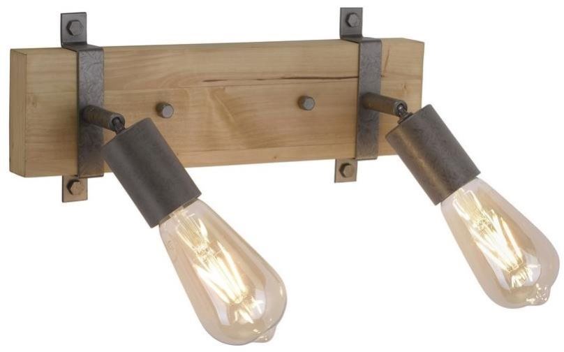 Nástěnná lampa Leuchten Direkt 13472-79 - Nástěnné bodové svítidlo SLAT 2xE27/40W/230V