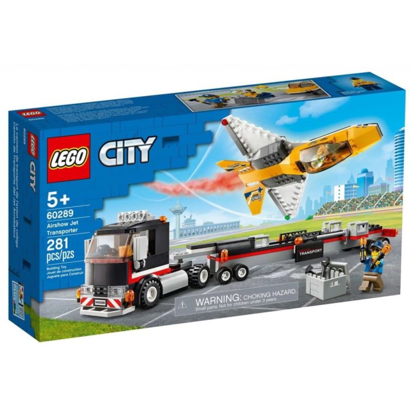 LEGO stavebnice LEGO City 60289 Transport akrobatického letounu