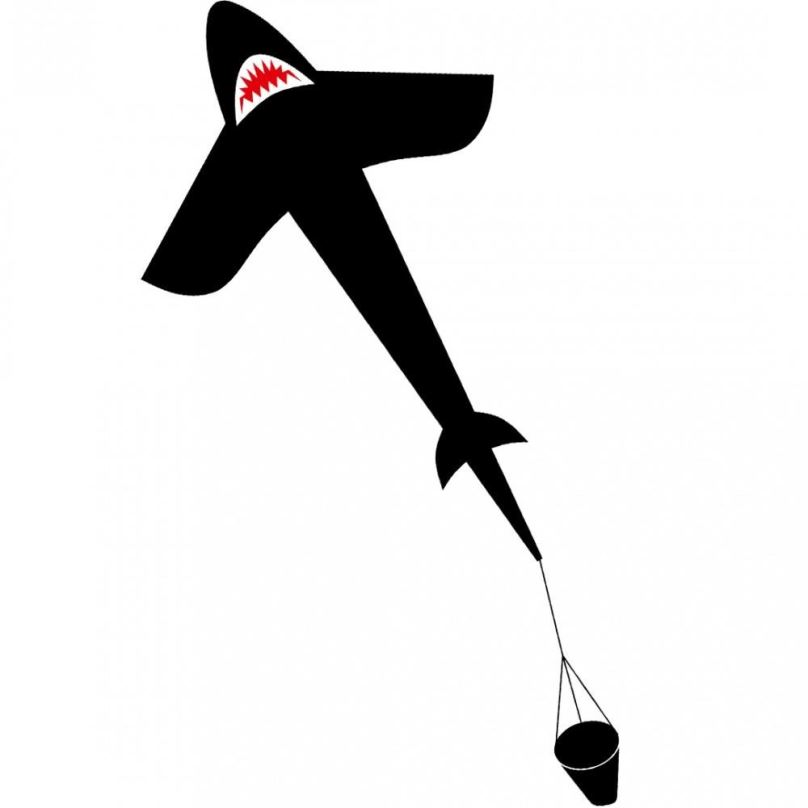 Létající drak Invento Žralok Kite 5