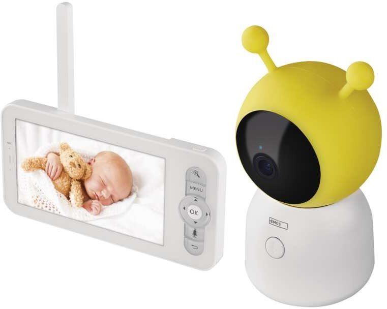 Dětská chůvička EMOS GoSmart IP-500 Guard otočná s monitorem a wifi