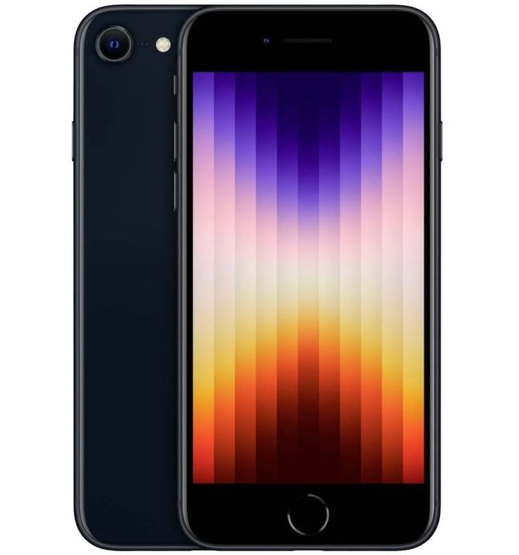 Apple iPhone SE (2022) 64GB Midnight (POUŽITÝ) - kategorie A