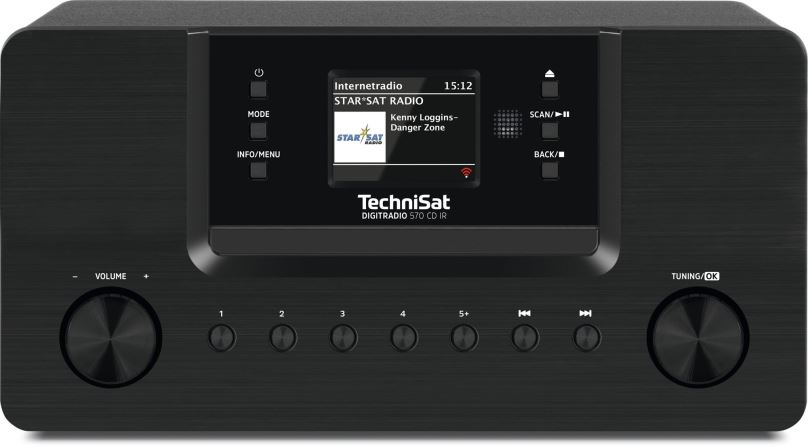 Rádio TechniSat DIGITRADIO 570 CD IR černá