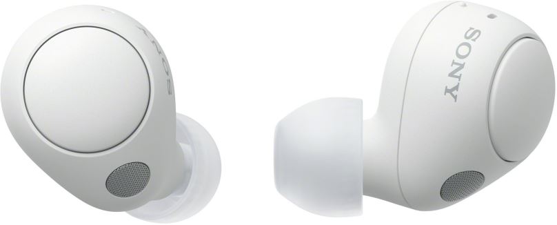 Bezdrátová sluchátka Sony True Wireless WF-C700N, bílá