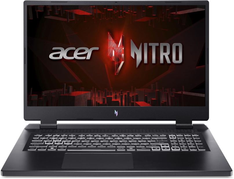 Herní notebook Acer Nitro 17 Obsidian Black (AN17-41-R10Z)