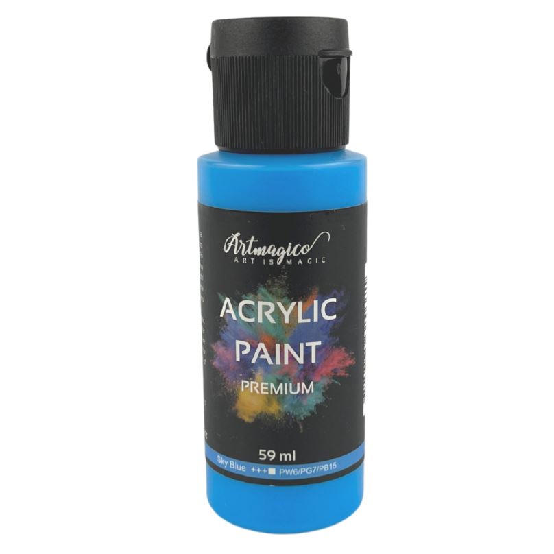 Artmagico - akrylové barvy Premium 59 ml Barva: Sky Blue