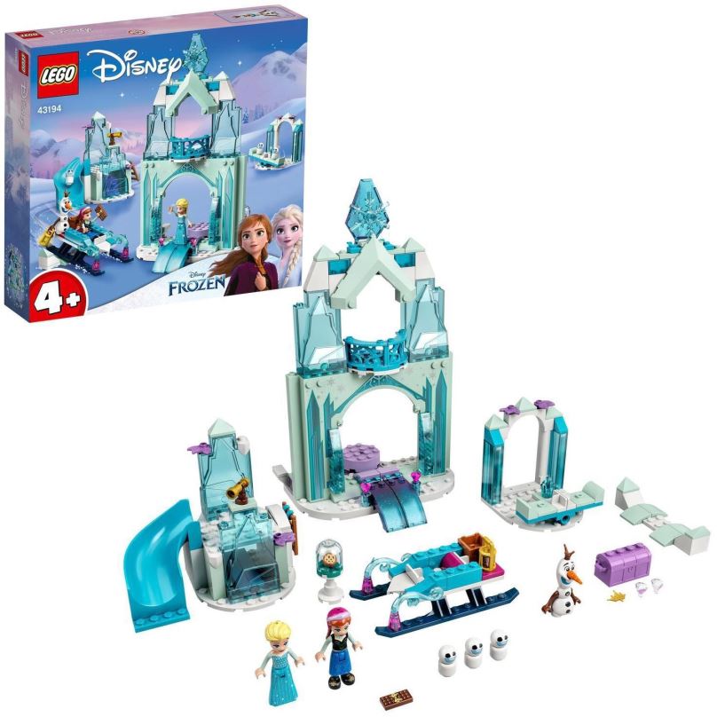 LEGO stavebnice LEGO® I Disney Ledové království 43194 Ledová říše divů Anny a Elsy