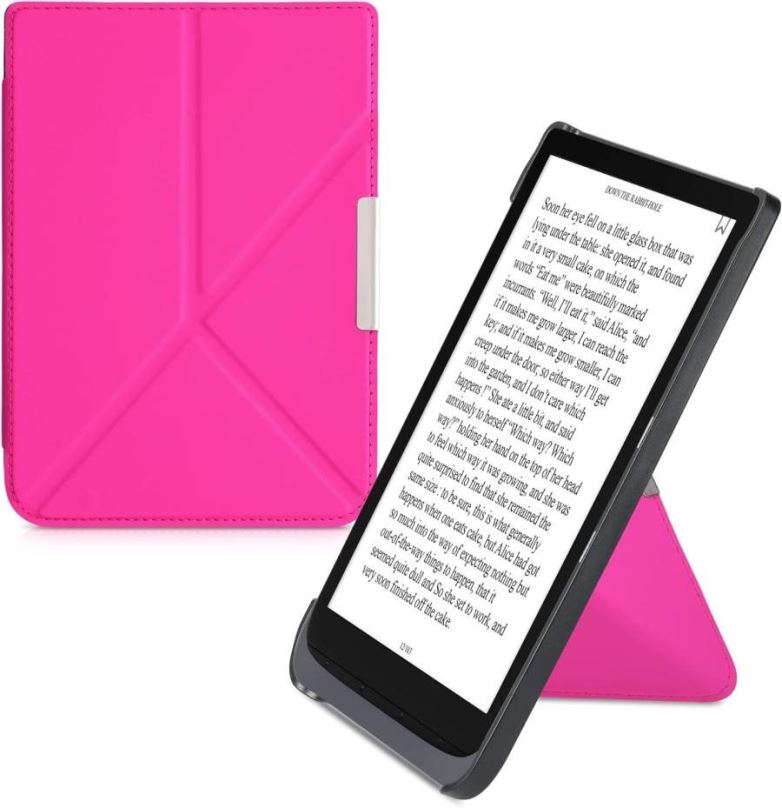 Pouzdro na čtečku knih KW Mobile - KW4476177 - pouzdro pro Pocketbook 740/741 - tmavě růžové