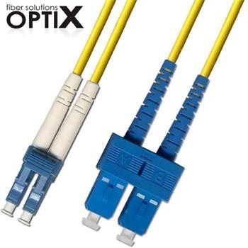 Datový kabel OPTIX LC-SC Optický patch cord  09/125 5m G.657A