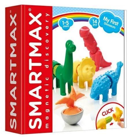 Stavebnice SmartMax - Moji první dinosauři - 14 ks