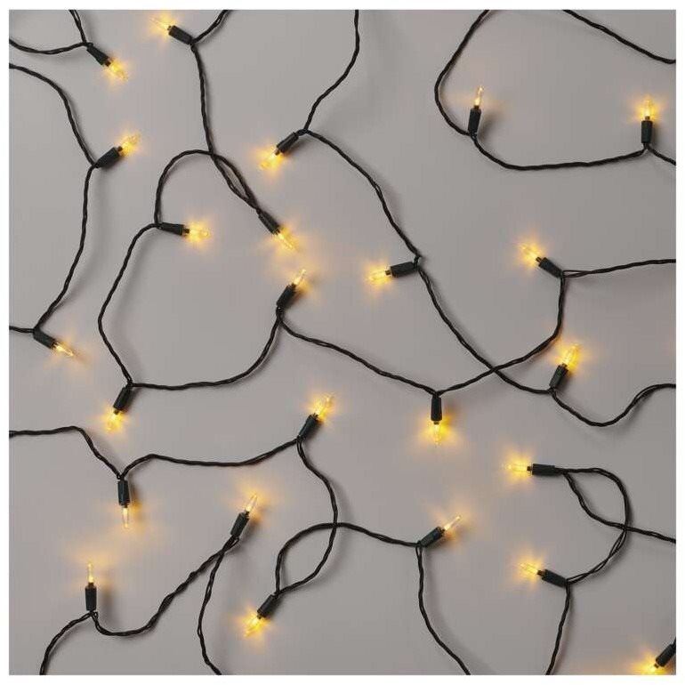Světelný řetěz EMOS LED vánoční řetěz – tradiční, 26,85 m, venkovní i vnitřní, vintage