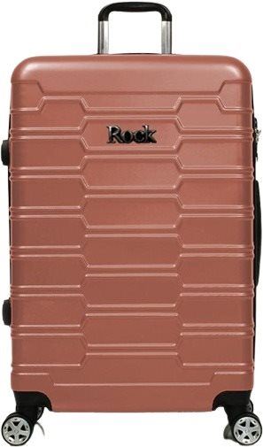 Cestovní kufr Rock TR-0231-L ABS - růžová