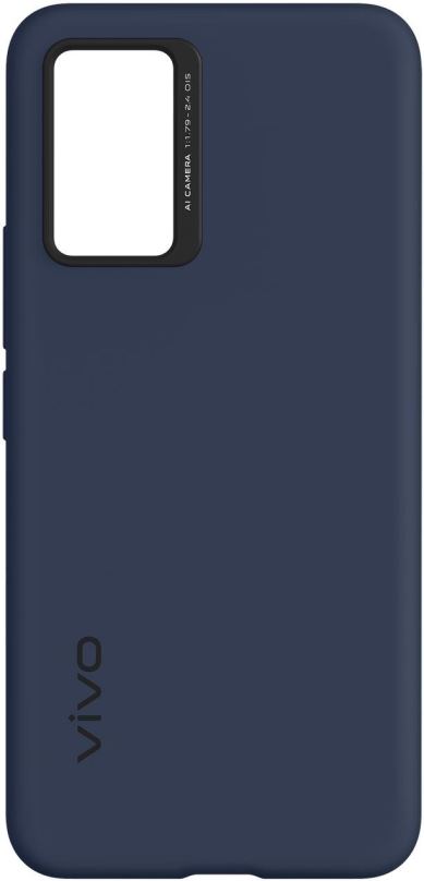Kryt na mobil Vivo V21 5G Silicone Cover, Dark Blue