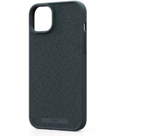 Kryt na mobil Njord Fabric MagSafe Case iPhone 15 Plus Dark Grey