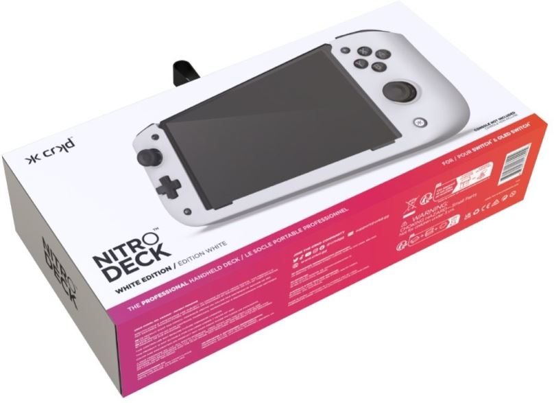 Gamepad Nitro Deck White Edition - Nintendo Switch