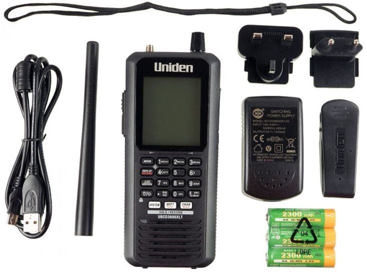 Radiostanice UNIDEN UBCD 3600 XLT ruční scanner