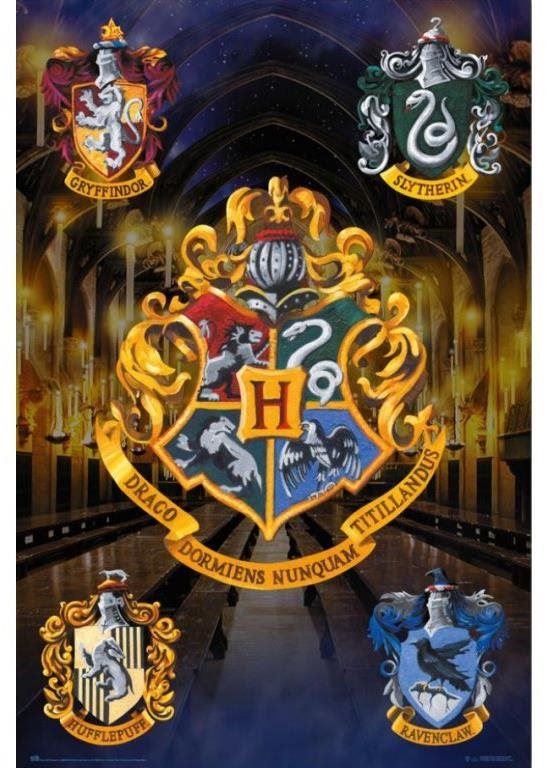 Plakát Harry Potter - Hogwarts - plakát