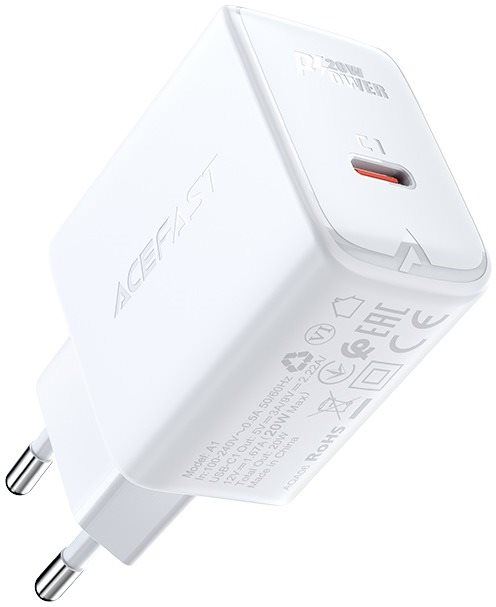 Nabíječka do sítě ACEFAST Charger 20W USB-C PD White