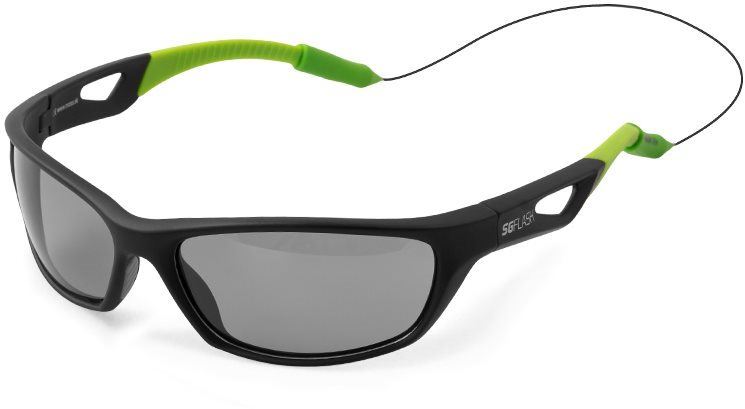 Cyklistické brýle Delphin Polarizační brýle SG Flash Šedá skla
