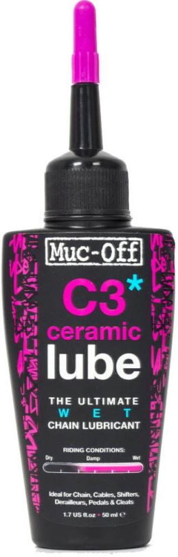 Mazivo Muc-Off C3 Ceramic Wet Lube 50ml