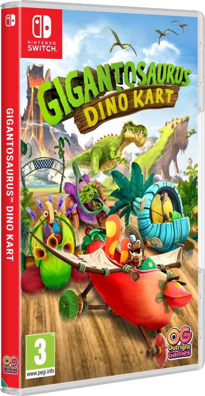 Hra na konzoli Gigantosaurus: Dino Kart - Nintendo Switch