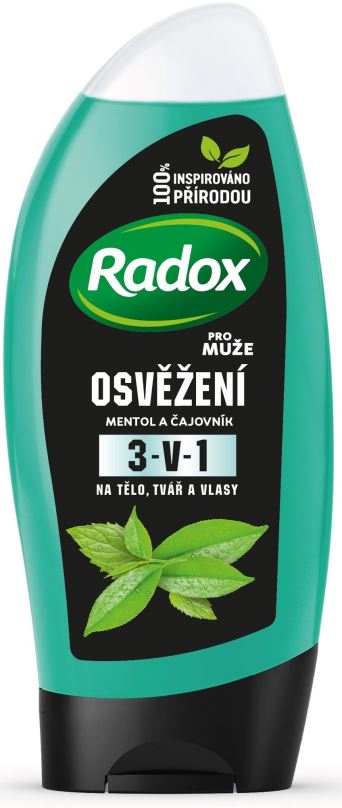 Sprchový gel RADOX Pro muže Osvěžení 3v1 250 ml