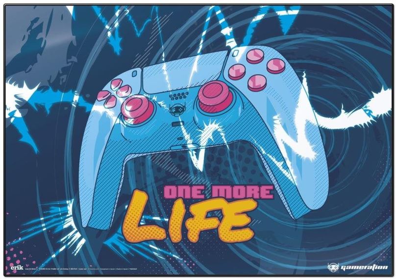 Podložka na stůl Gamer: One More Life - podložka na stůl
