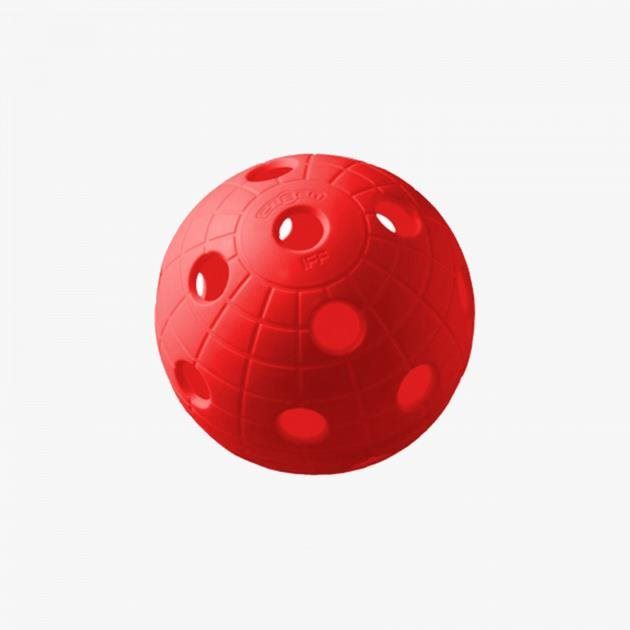 Florbalový míček Unihoc Ball Crater red