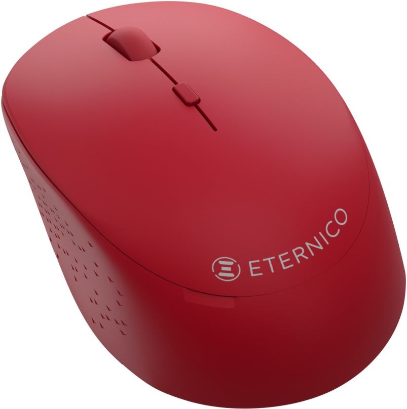 Myš Eternico Wireless 2.4 GHz Basic Mouse MS100 červená