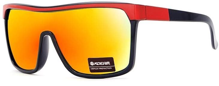 Sluneční brýle KDEAM Scottmc 2 Black & Red / Orange