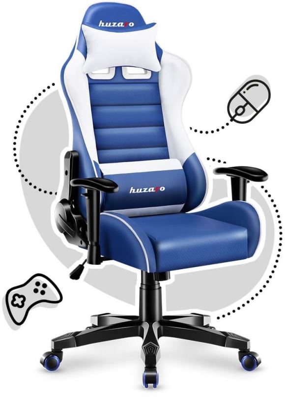 Herní židle Huzaro Dětská Herní židle HZ-Ranger 6.0, modrá