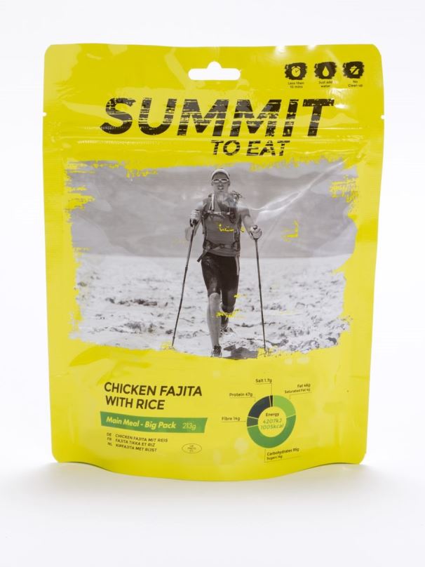 MRE Summit To Eat - Kuře Fajita s rýží - big pack