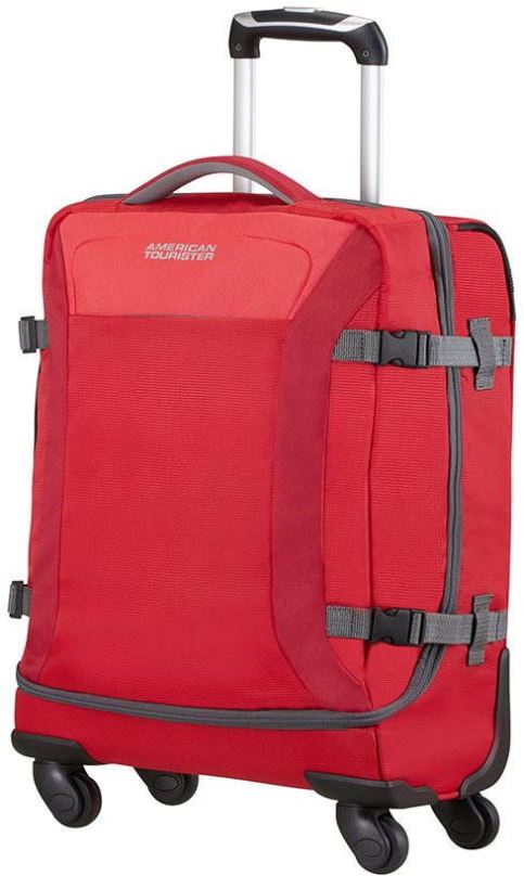 Cestovní kufr American Tourister Road Quest Spinner Duffle 55 Solid Red 1819