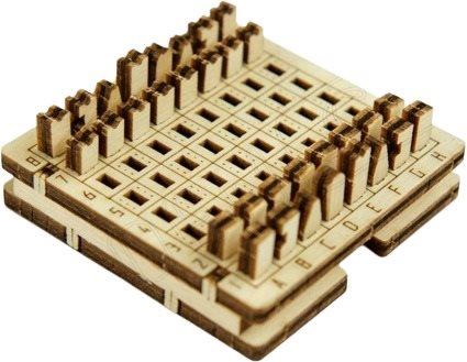 3D puzzle Kapesní hra Šachy