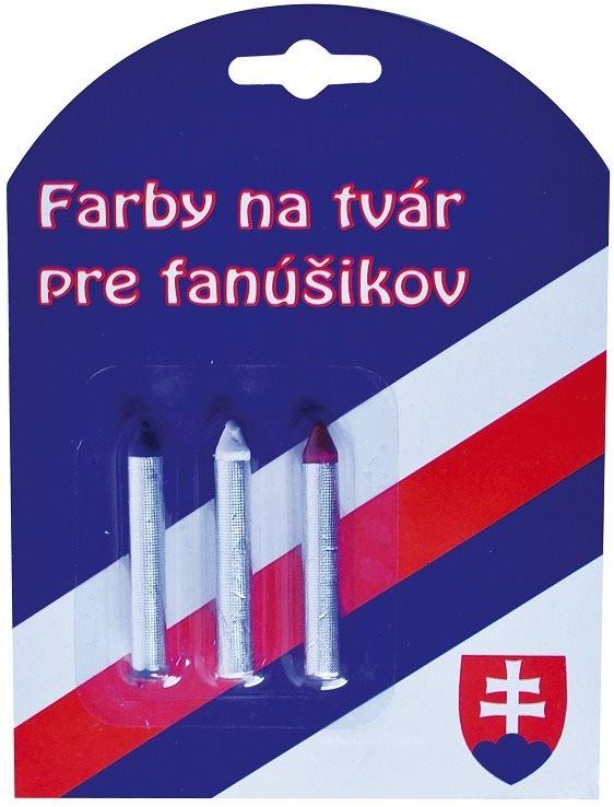 Barva na obličej SPORTTEAM® Barvy na obličej SR2, tužky 3ks