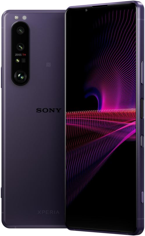 Mobilní telefon Sony Xperia 1 III 5G fialová