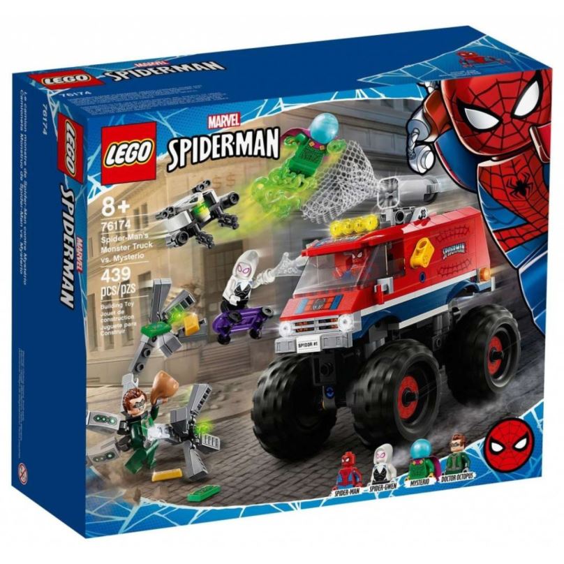 LEGO stavebnice LEGO Super Heroes 76174 Spider-Man v monster trucku vs. Mysterio